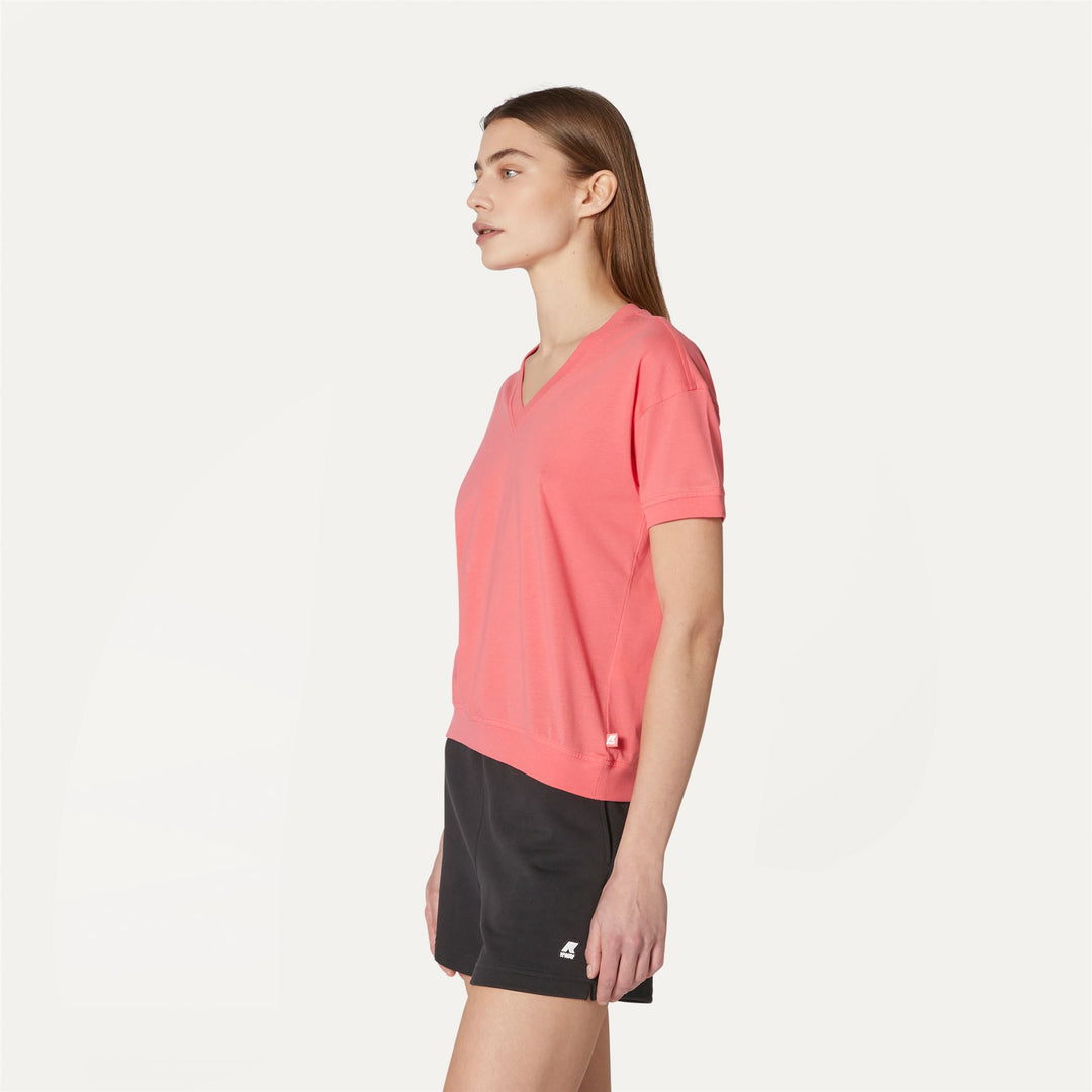 T-ShirtsTop Woman RUBIEL T-Shirt PINK MD Detail (jpg Rgb)			