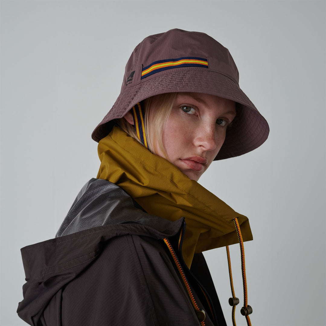 Headwear Unisex LE VRAI 2.1 AMIABLE BOB Hat BROWN PEPPER Detail (jpg Rgb)			