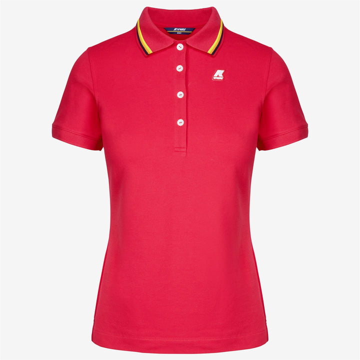 Polo Shirts Woman JEANNINE Polo RED BERRY Photo (jpg Rgb)			