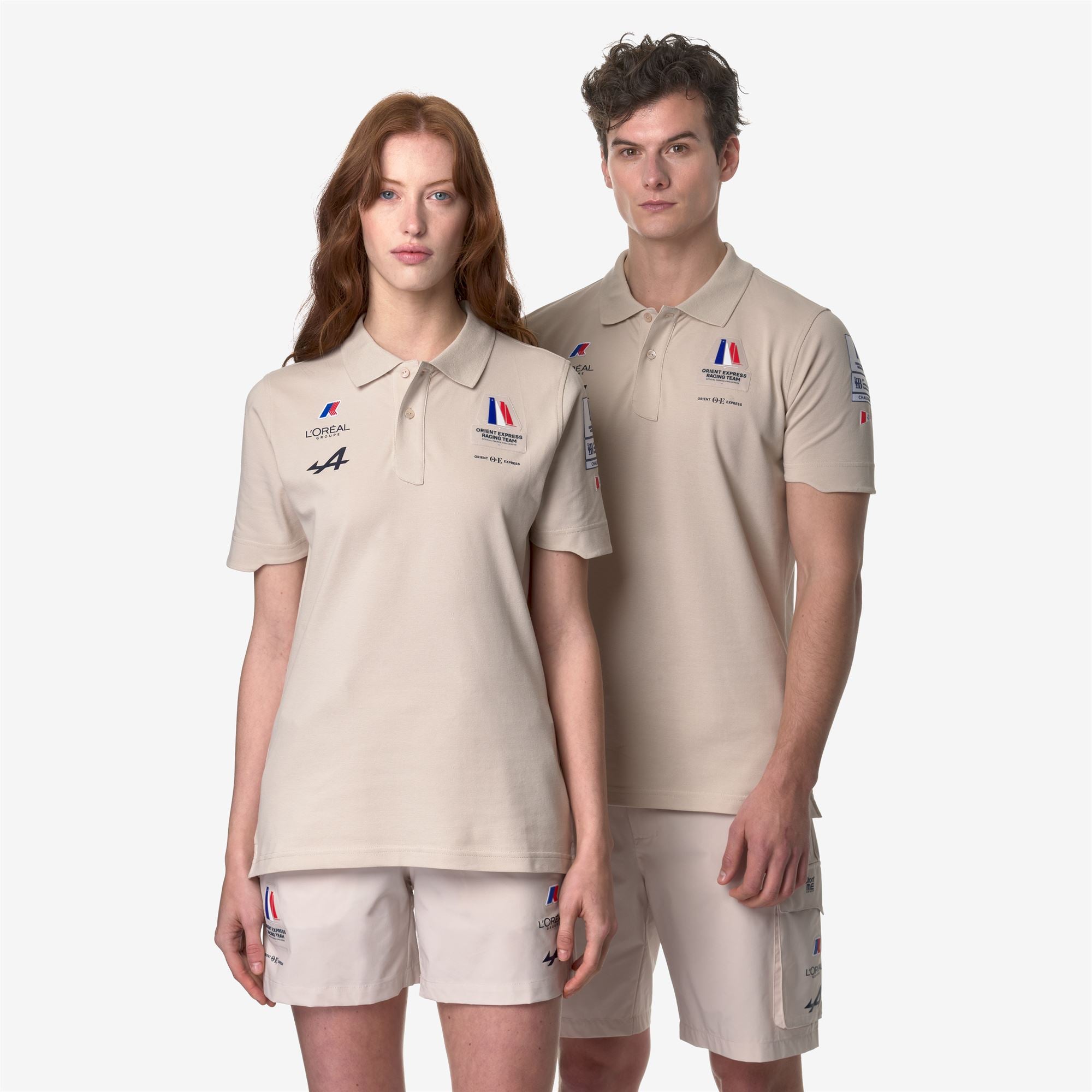 DROSAY ORIENT EXPRESS TEAM AC Polo Shirts Polo Unisex GREY VAPOR
