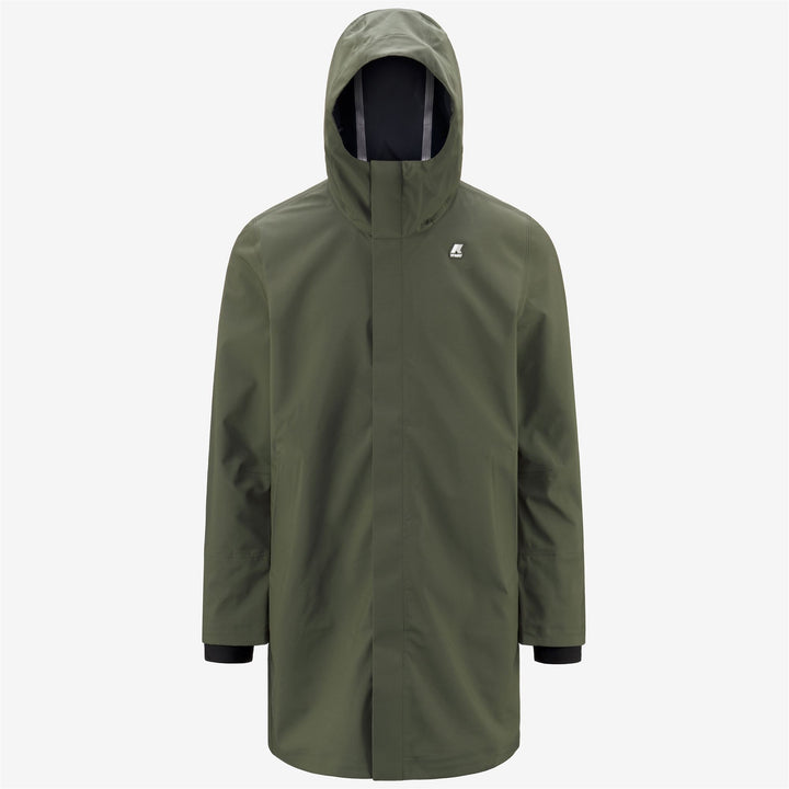 Jackets Man THOMAS BONDED Long GREEN B -BLUE DEPTH Photo (jpg Rgb)			