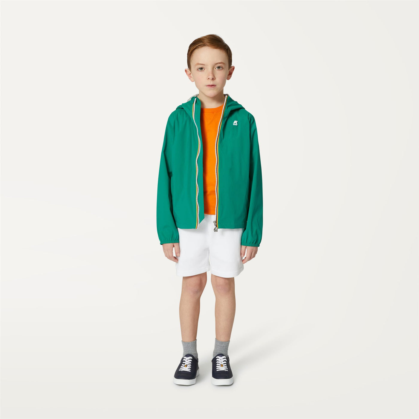 Giacca Bambino JACK STRETCH NYLON JERSEY verde –