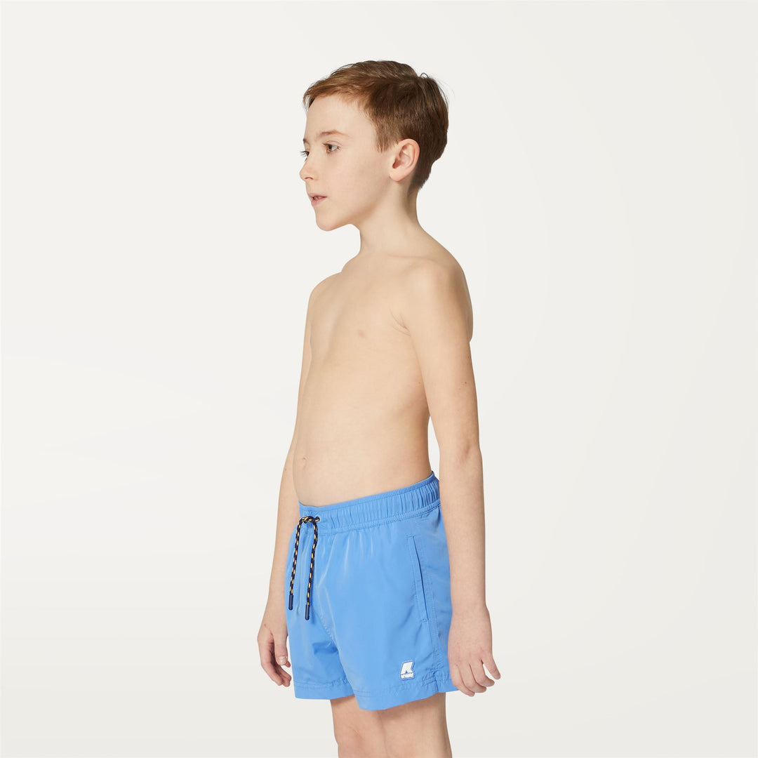 Bathing Suits Boy P. HAZEL Swimming Trunk BLUE ULTRAMARINE Detail (jpg Rgb)			