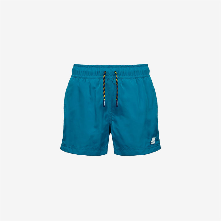 Bathing Suits Boy P. HAZEL Swimming Trunk TURQUOISE DK Photo (jpg Rgb)			