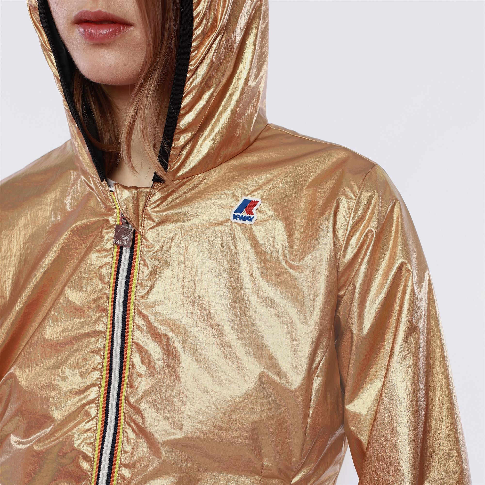 Rose gold k way jacket store
