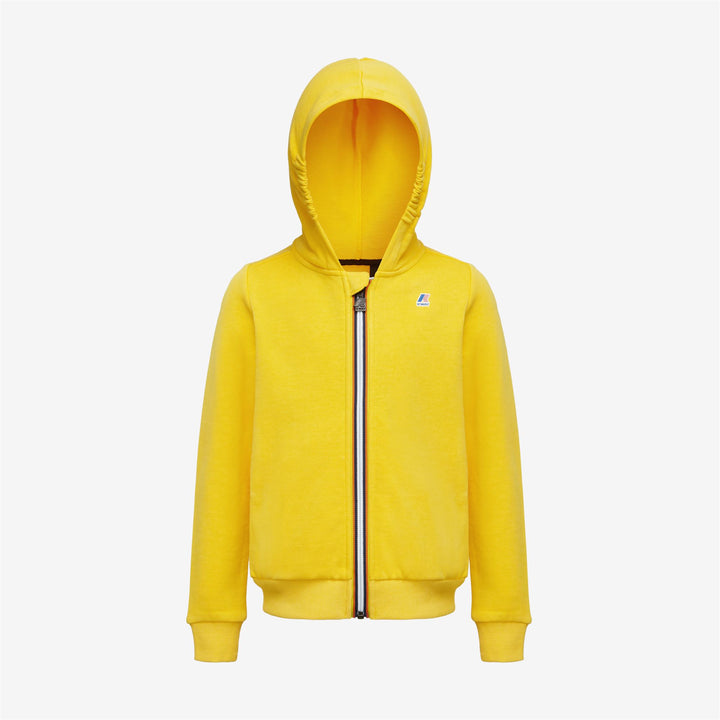 Fleece Kid unisex P. LE VRAI ARNEL POLY COTTON Jacket YELLOW DK Photo (jpg Rgb)			