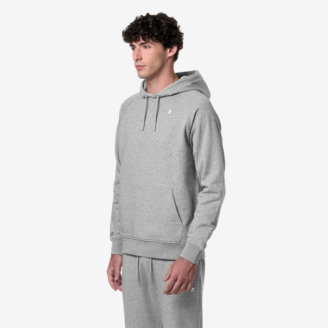 Fleece Man ALBAN Jumper GREY MEL Detail (jpg Rgb)			