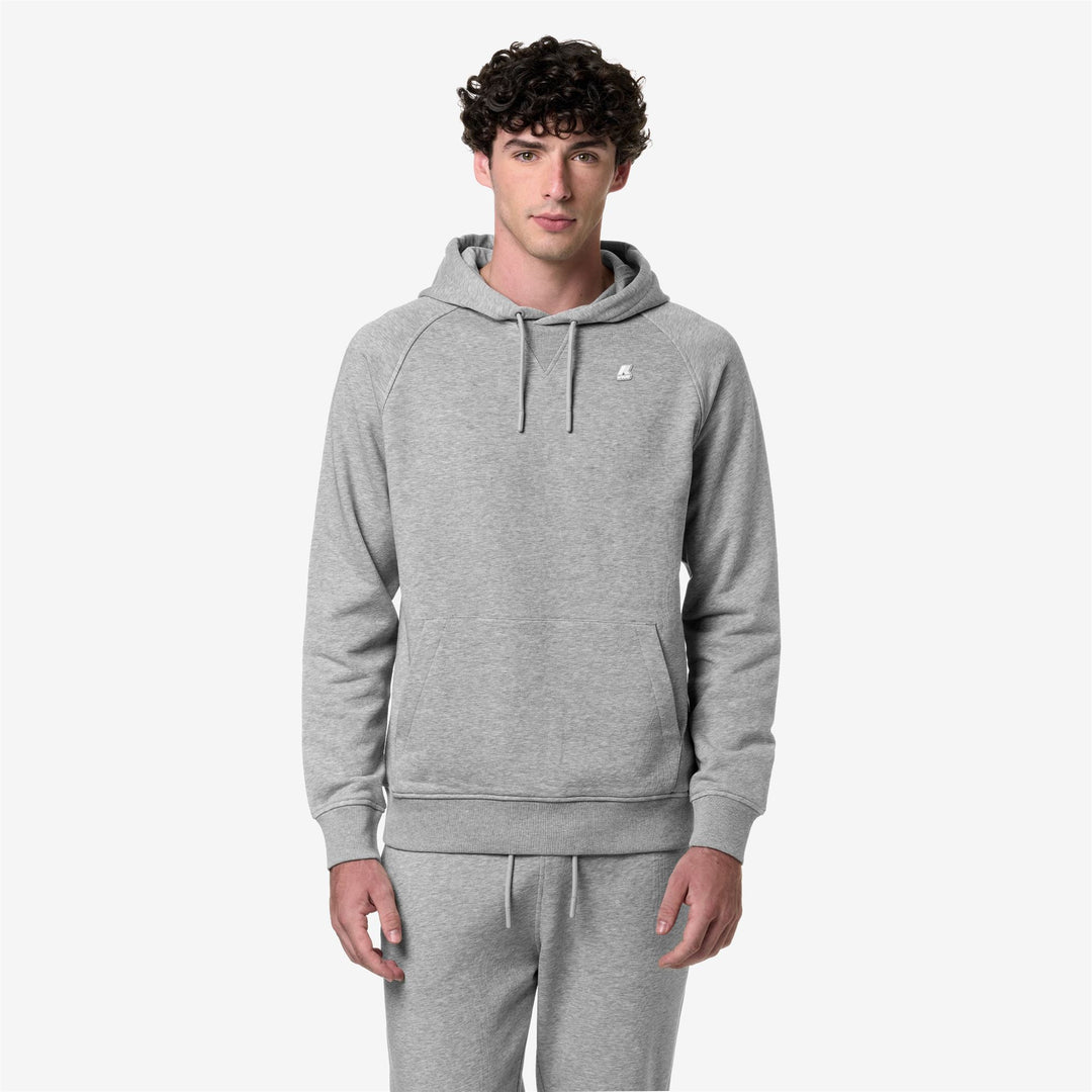 Fleece Man ALBAN Jumper GREY MEL Dressed Back (jpg Rgb)		