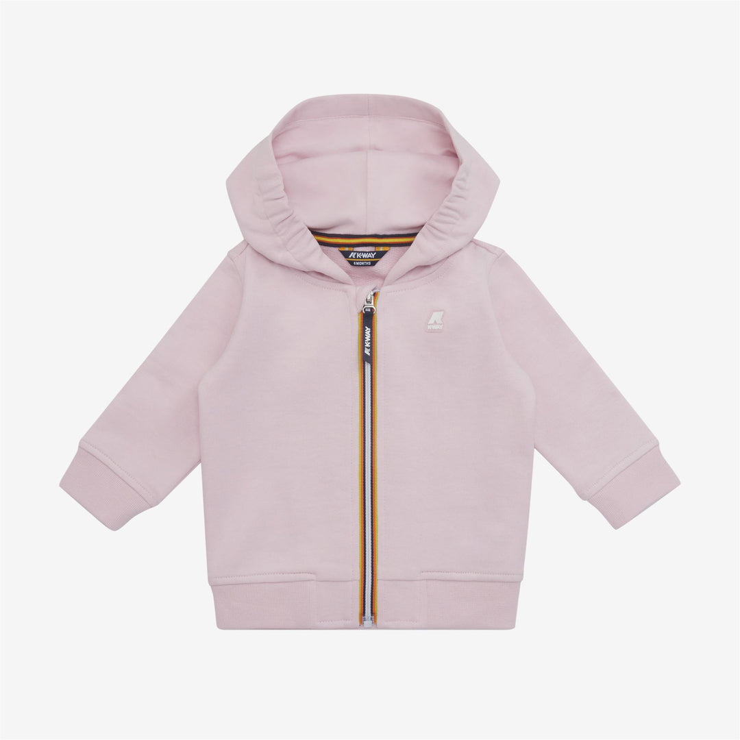 Fleece Kid unisex E. ANTHONY FLEECE Jacket PINK ROSE Photo (jpg Rgb)			