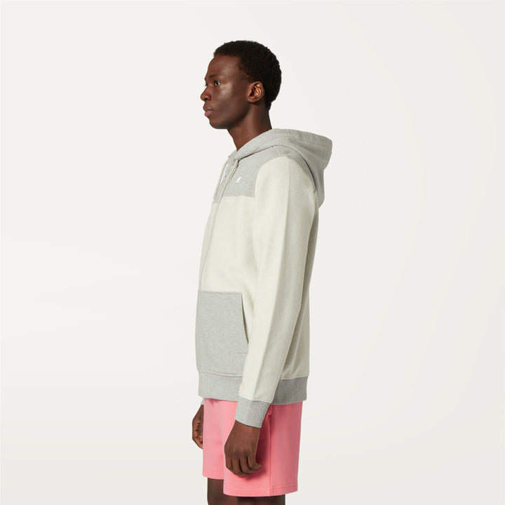 Fleece Man JOS Jacket GREY MEL Detail (jpg Rgb)			