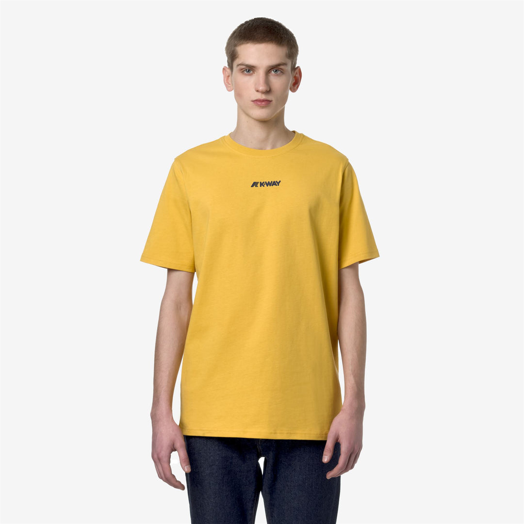 T-ShirtsTop Man ODOM ESTABLISHED T-Shirt YELLOW MIMOSA Dressed Back (jpg Rgb)		