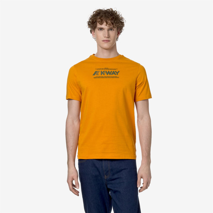 T-ShirtsTop Man ODOM TYPO T-Shirt ORANGE MD Dressed Back (jpg Rgb)		