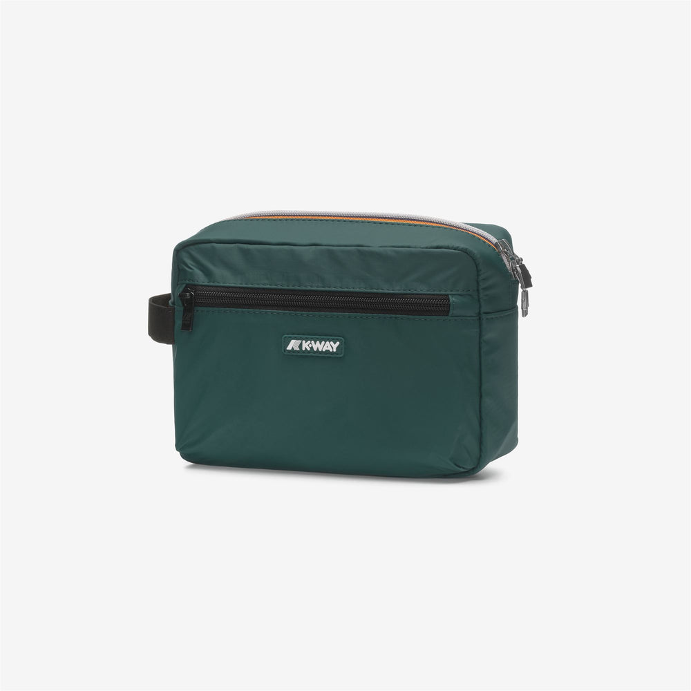 Small Accessories Unisex DEMU BEAUTY CASE GREEN PETROL Dressed Front (jpg Rgb)	