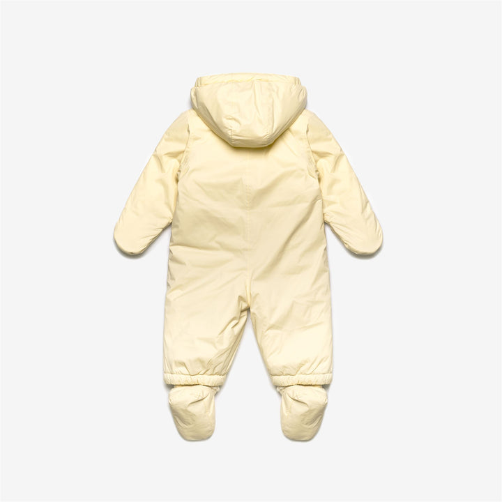 Sport Suits Kid unisex E. LE VRAI 3.0 SNOTTY ORSETTO TRACKSUIT ECRU Dressed Front (jpg Rgb)	