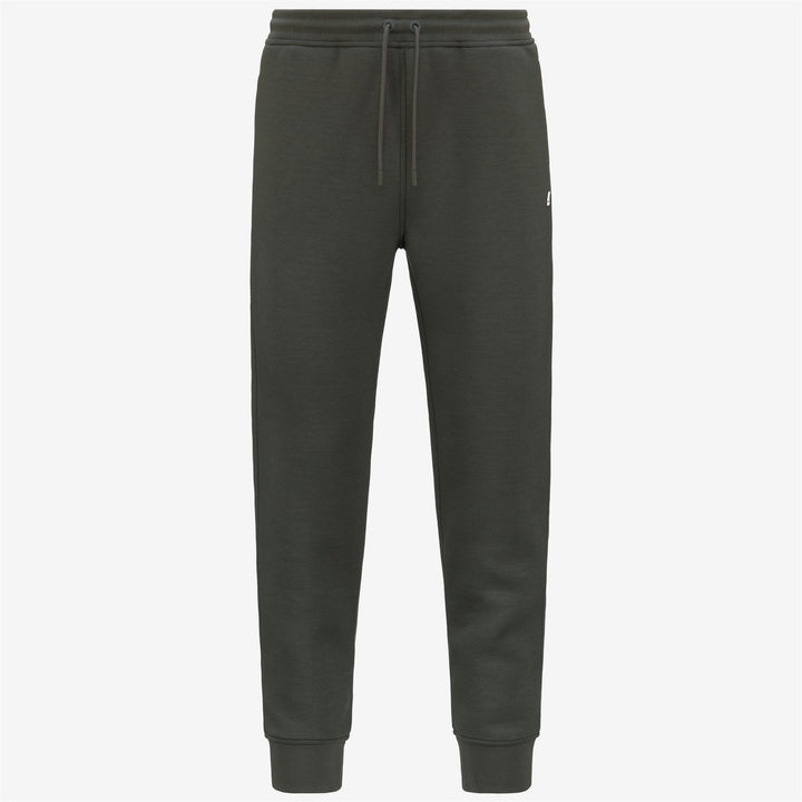 Pants Man MICK SPACER Sport Trousers GREEN BLACKISH Photo (jpg Rgb)			