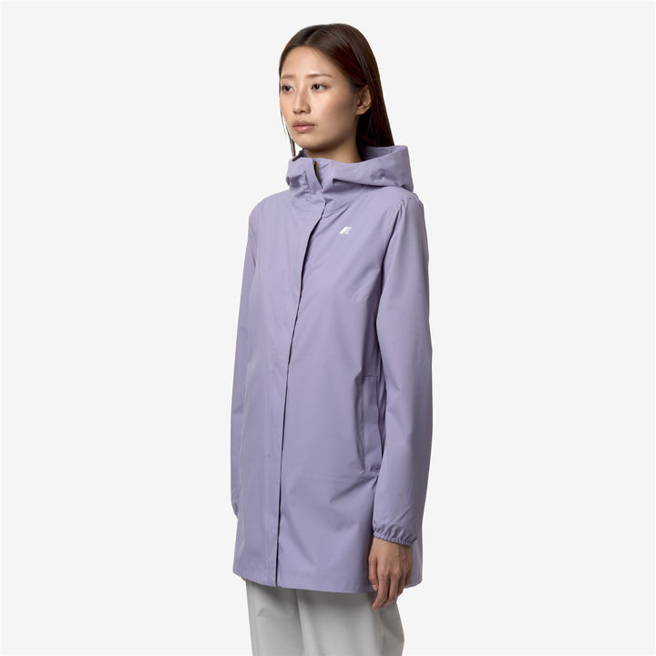 Jackets Woman SOPHIE STRETCH DOT Mid VIOLET GLICINE Detail (jpg Rgb)			