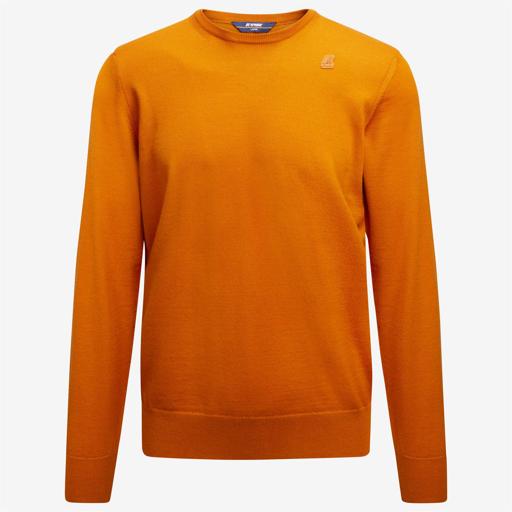 SEBASTIEN MERINO - Knitwear - Pull Over - Man - ORANGE RUST