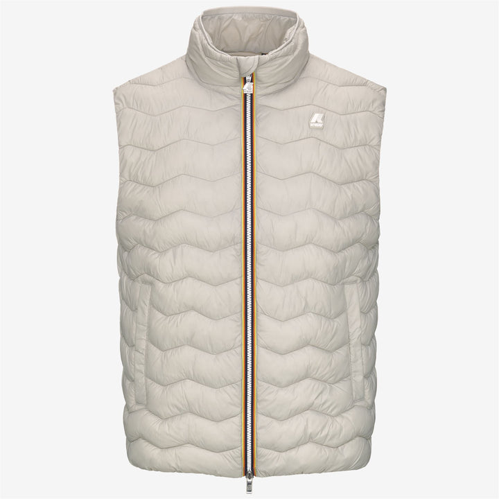 Jackets Man VALEN QUILTED WARM Vest BEIGE LT Photo (jpg Rgb)			