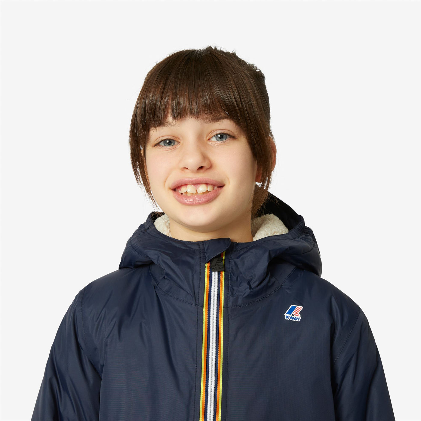 Kids Blue 3.0 Claude Orsetto Packable Jacket