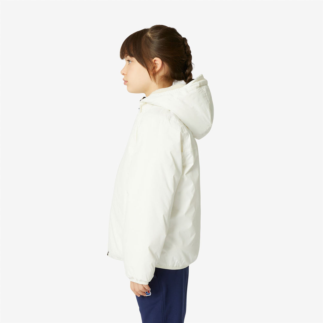 Jackets Kid unisex P. LE VRAI 3.0 CLAUDE ORSETTO Mid ECRU-WHITE Detail (jpg Rgb)			