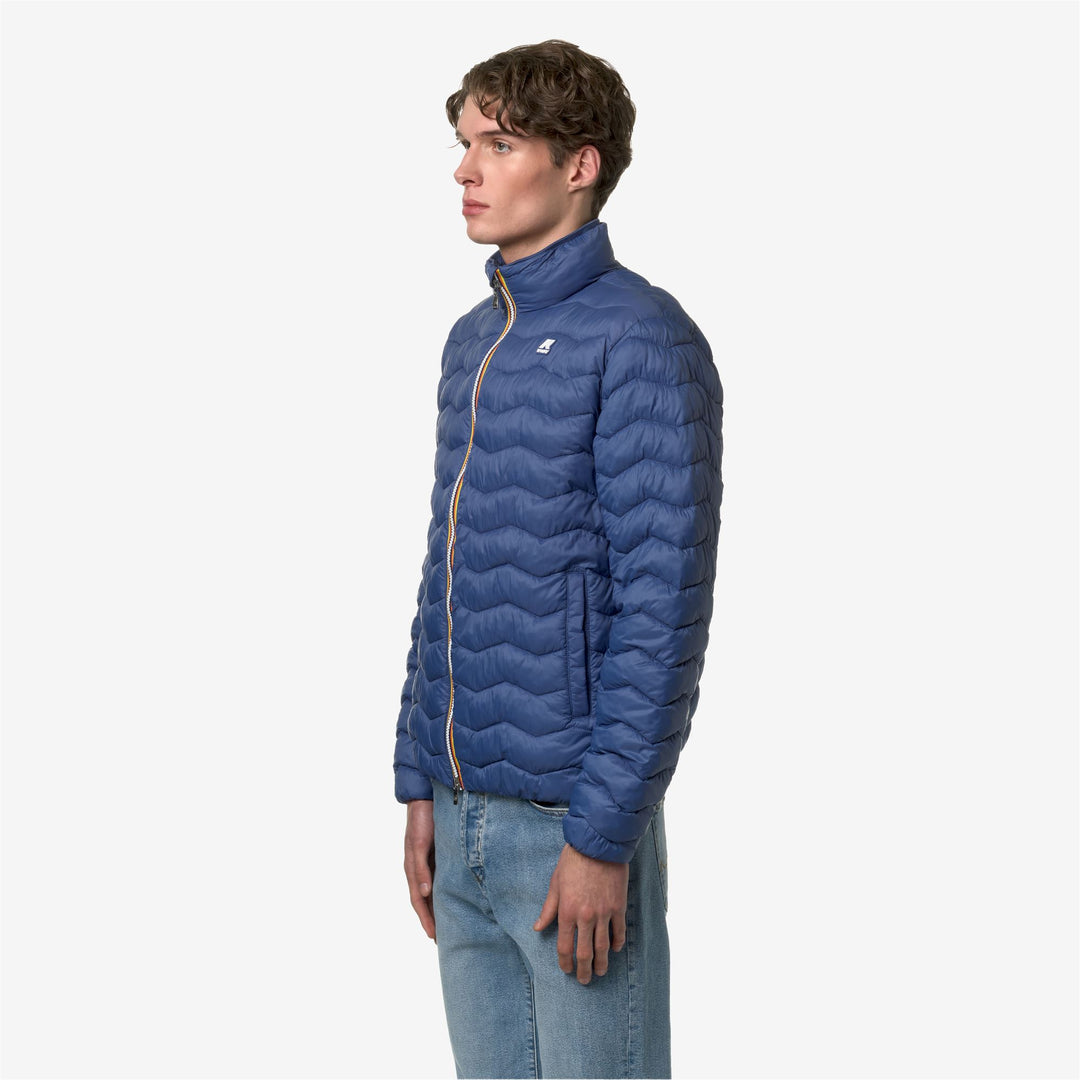 Jackets Man VALENTINE QUILTED WARM Short BLUE FIORD Detail (jpg Rgb)			