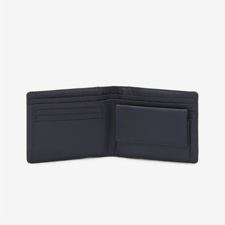 Small Accessories Unisex LESCHELLE Wallet BLUE DEPTH Dressed Side (jpg Rgb)		