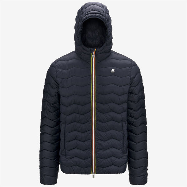 Giacca trapuntata Uomo JACK QUILTED WARM nero puro –