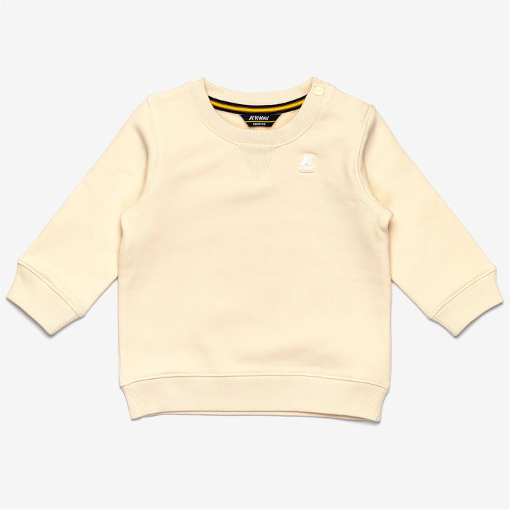 Fleece Kid unisex E. BAPTISTELLE Jumper BEIGE ECRU Photo (jpg Rgb)			