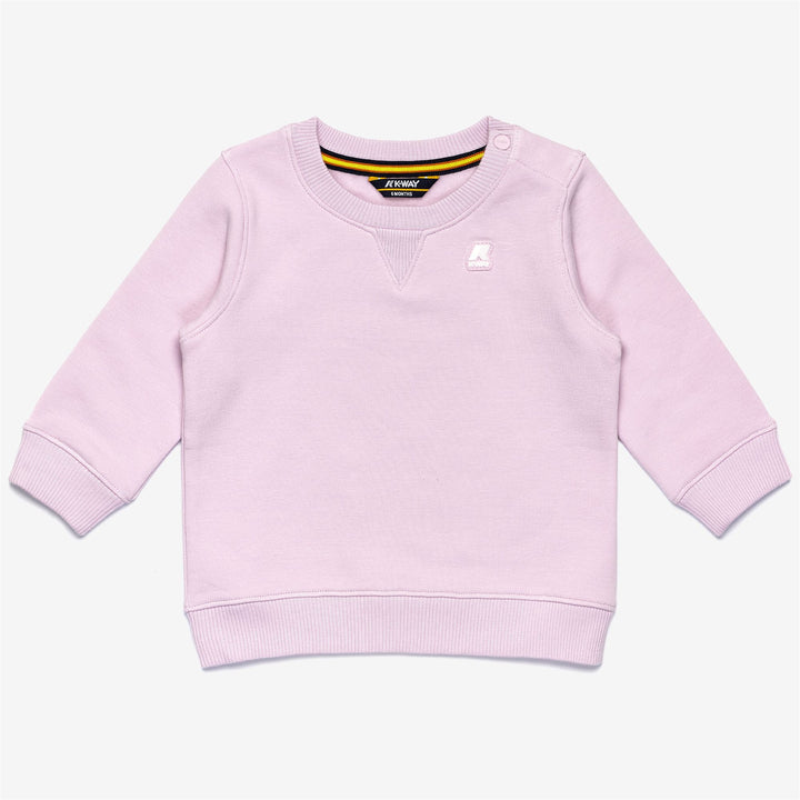 Fleece Kid unisex E. BAPTISTELLE Jumper PINK ROSE Photo (jpg Rgb)			