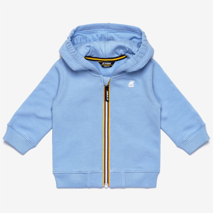 Fleece Kid unisex E. ANTHONIELLE Jacket AZURE LT MARINE Photo (jpg Rgb)			