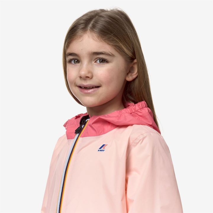 Jackets Kid unisex P. LE VRAI 3.0 CLAUDE Mid PINK DAFNE - PINK MD Detail Double				